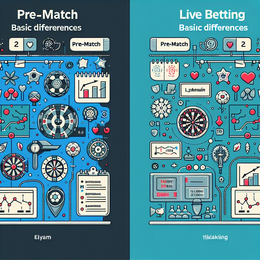 Zbahis’te Maç Öncesi ve Canlı Bahis: Temel Farklar